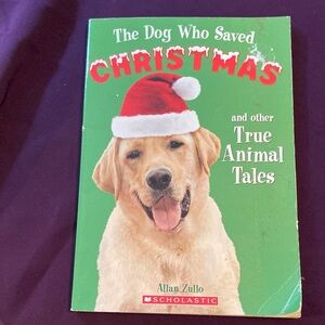 Scholastic Green and Red Holiday Dog Tales Book